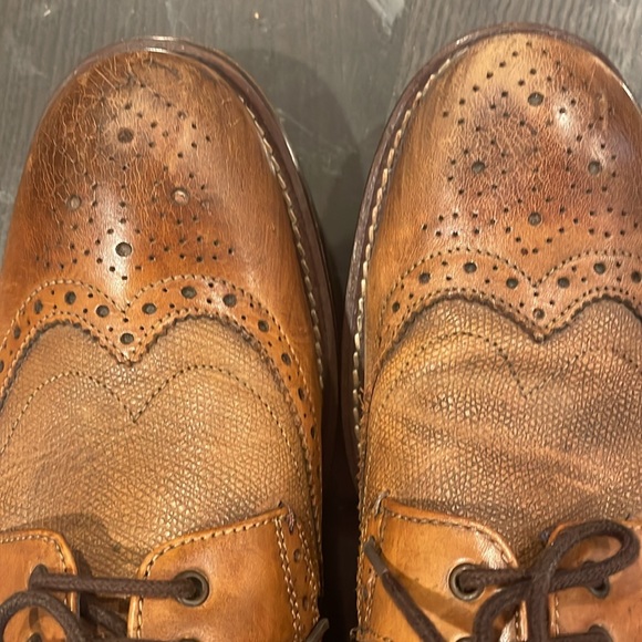 Ted Baker London men’s brown dress shoes size 10 - Picture 4 of 6